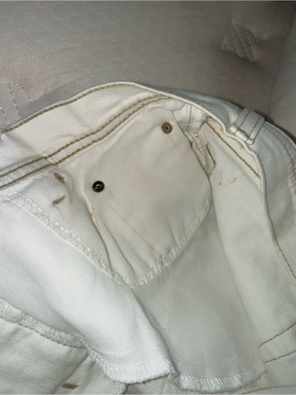 Denim&Co White Women's Jeans - Picture 5 of 6
